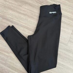 Black Ribbed Women's Pants